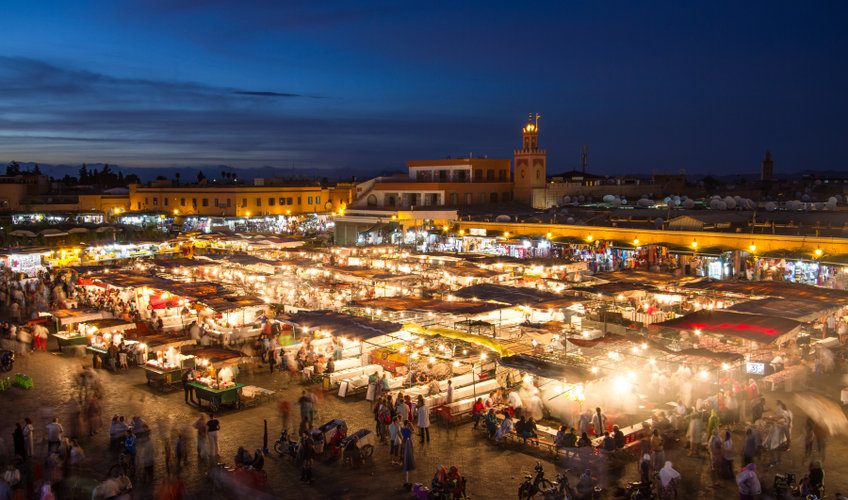 Place Jemaa el fna marrakech